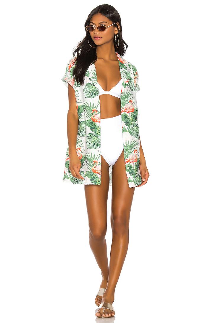 Sage Button Up Dress
