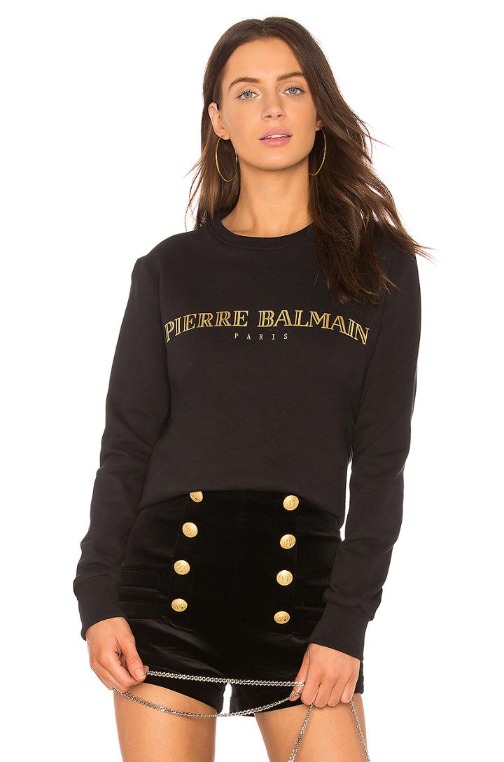 Logo Crew Neck Sweater
