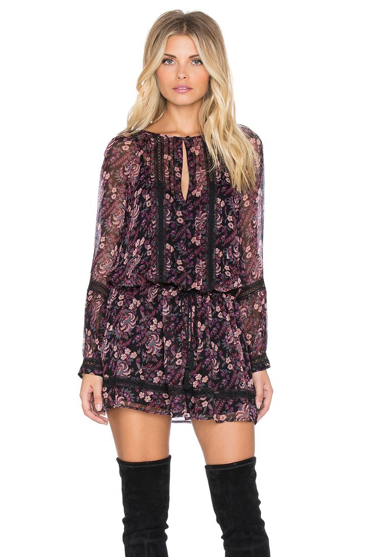 Drop Waist Boho Mini Dress