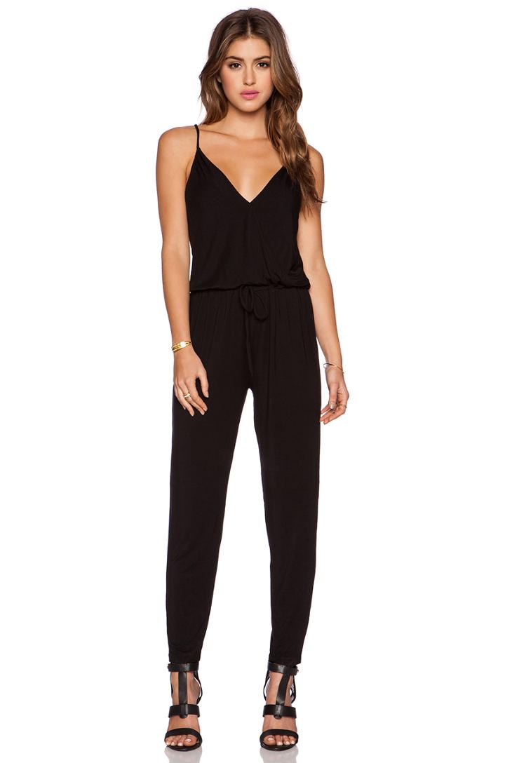 Surplice Jumpsuit