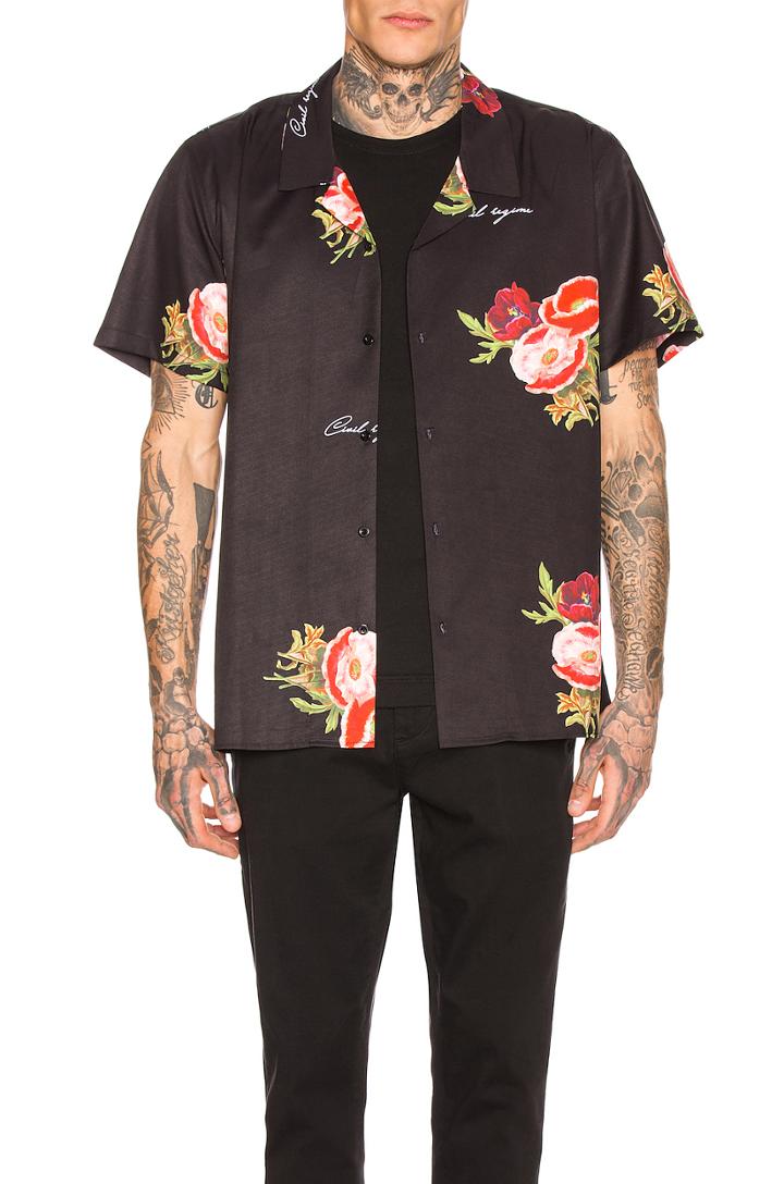 Full Bloom Camp Collar Shirt
