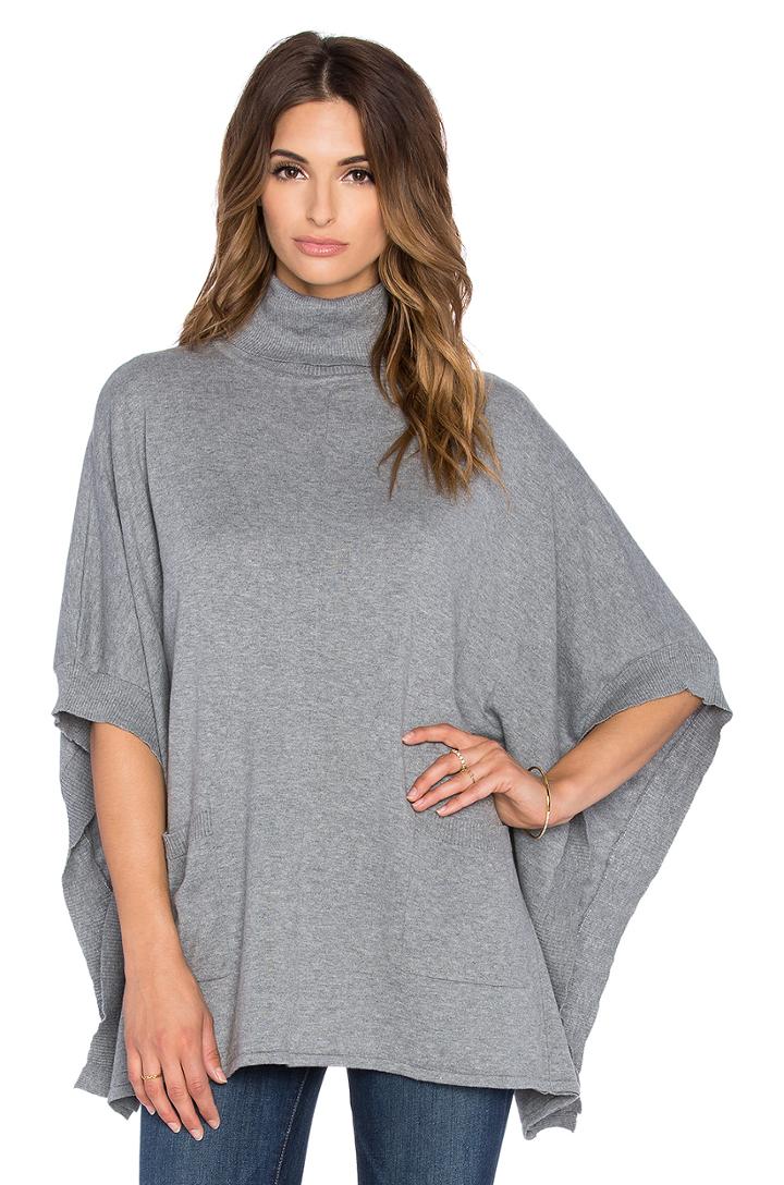 Turtleneck Poncho
