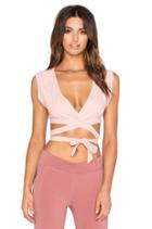 Pique Wrap Top