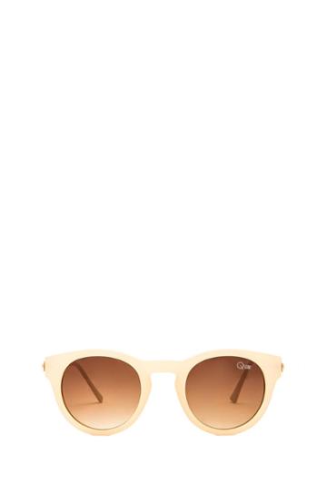 Quay Harper Sunglasses In Metallic Gold