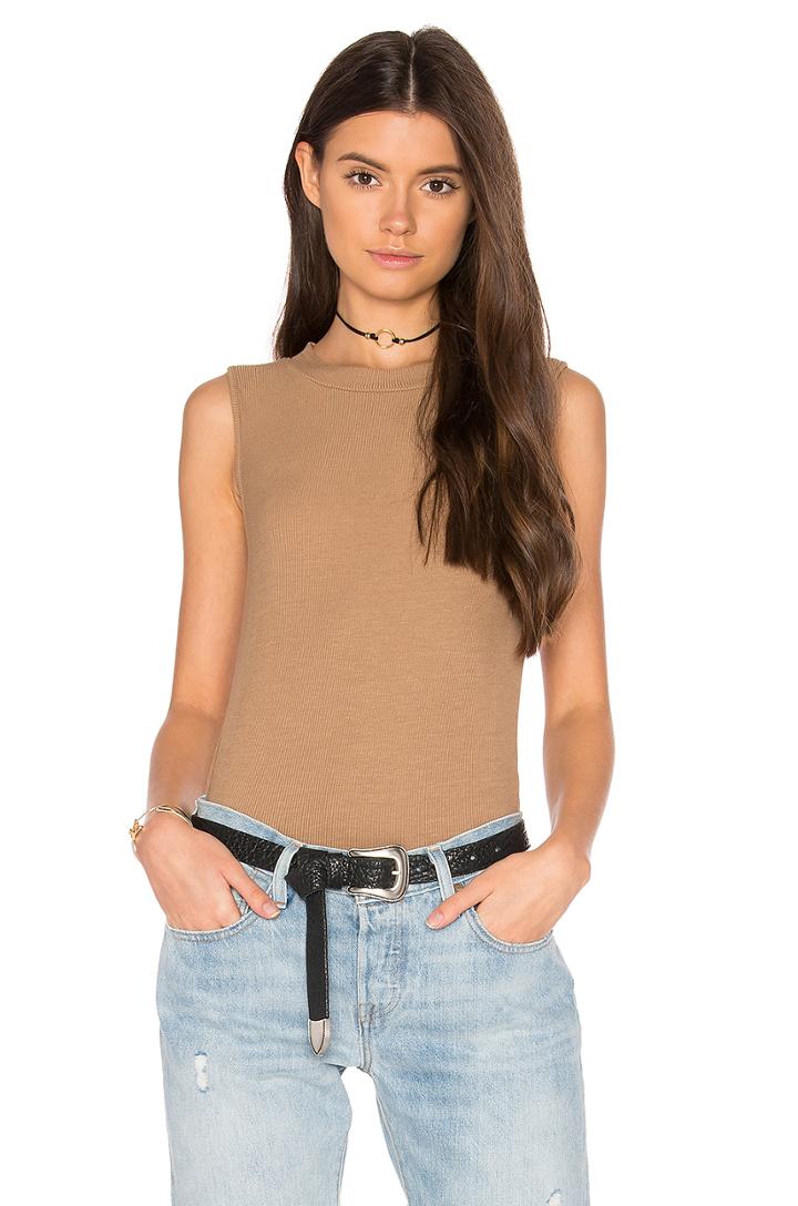High Neck Sleeveless Tank