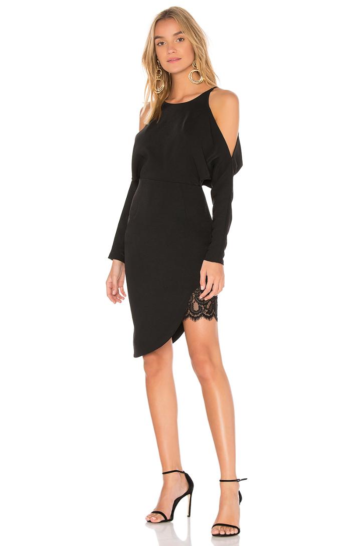 Valencia Wave Long Sleeve Dress