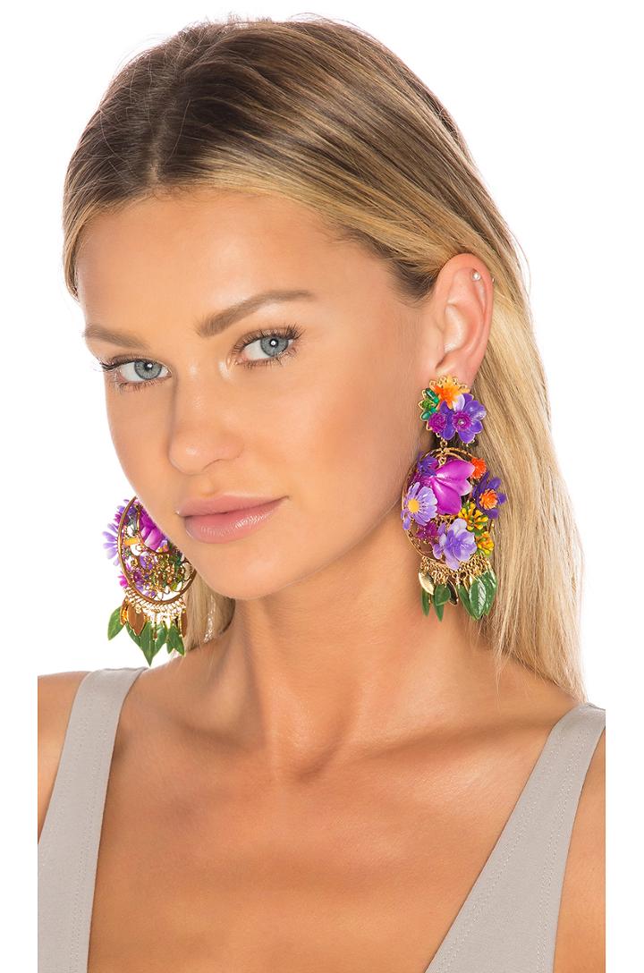 Fiesta Flor Tropical Earrings