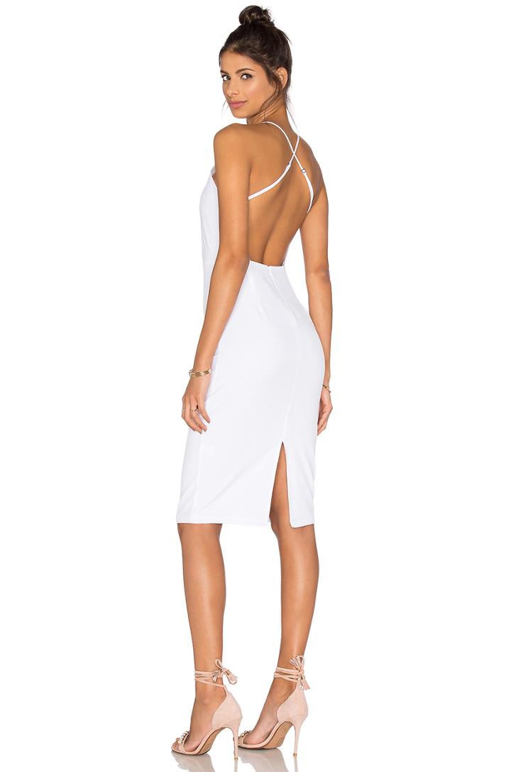 Square Neck Midi Dress