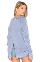 Destroyed Annie Hi Lo Sweatshirt