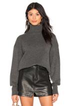 Drop Shoulder Turtleneck
