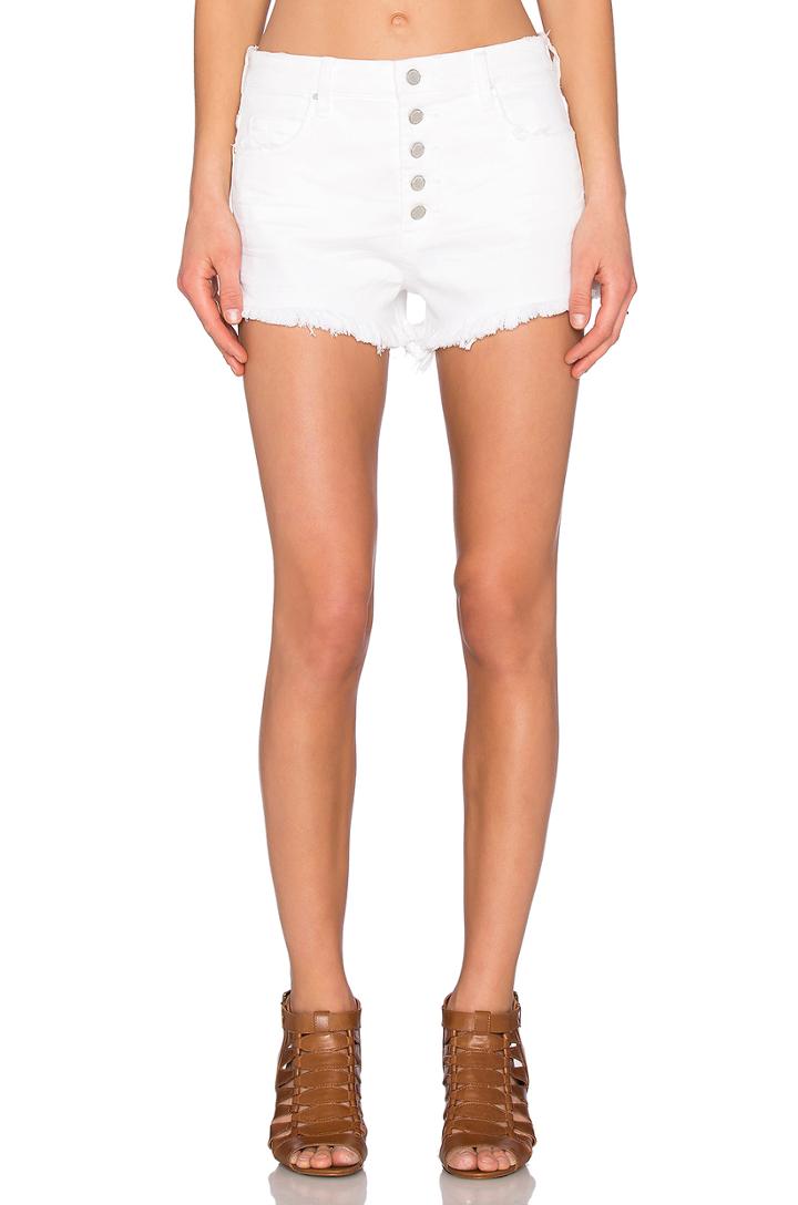 Button Front Short