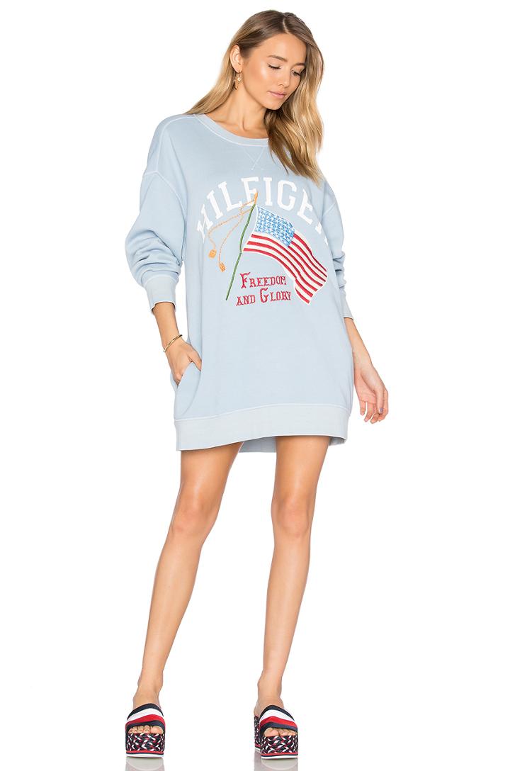 Patchwork Flag Sweatshirt