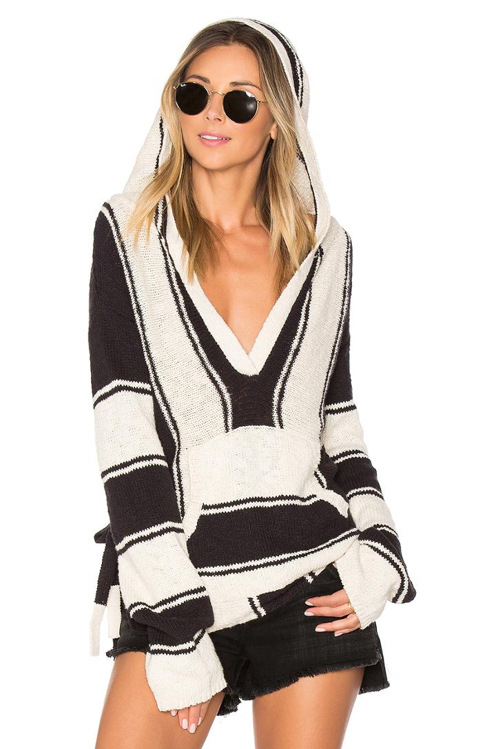 Striped Baja Sweater