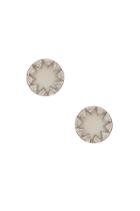 Pave Sunburst Earrings