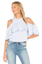 Elle Double Frill Top