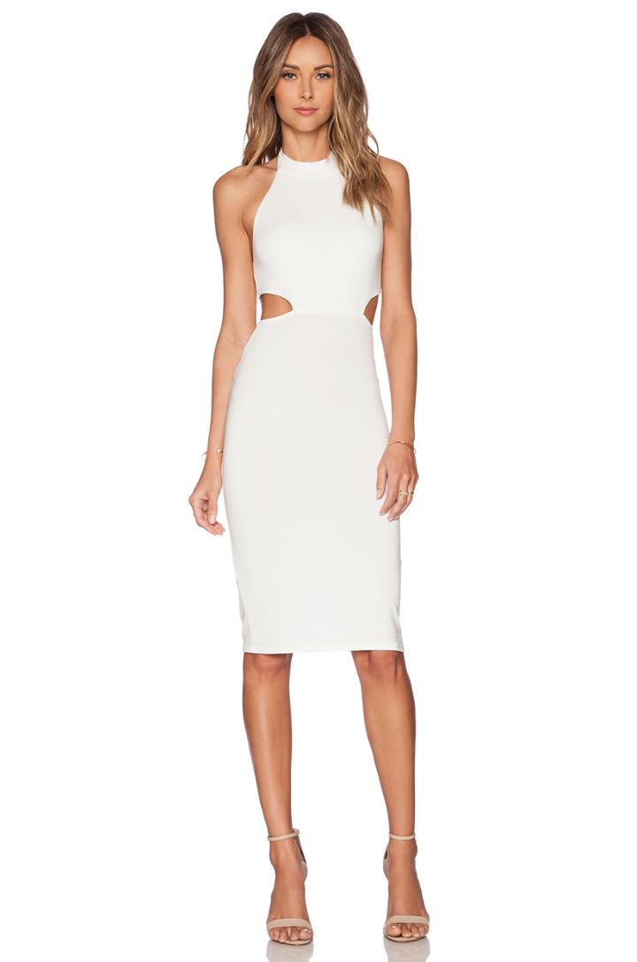 X Revolve Cut Out Midi Dress