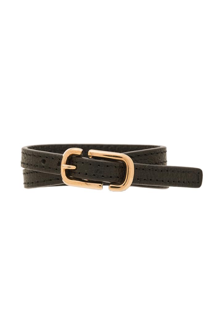 Icon Buckle Double Wrap Bracelet