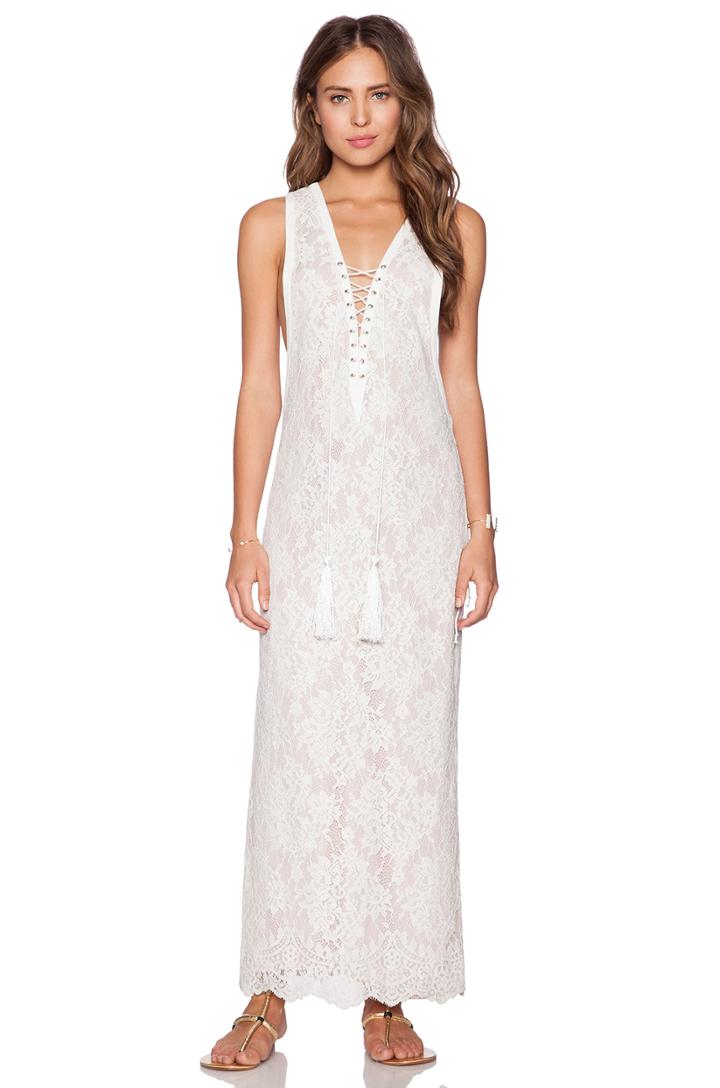 Golden Rose Maxi Dress