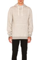 Home Alone Twisted Hoodie In Grey Malange