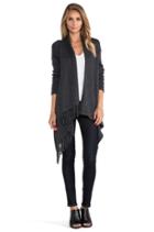 Fringe Wrap Sweater