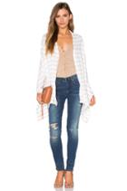 Joyann Stripe Poncho