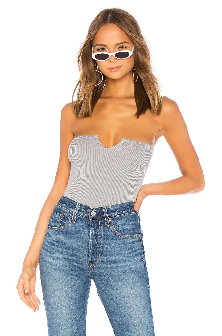Edith Sweater Knit Tube Top