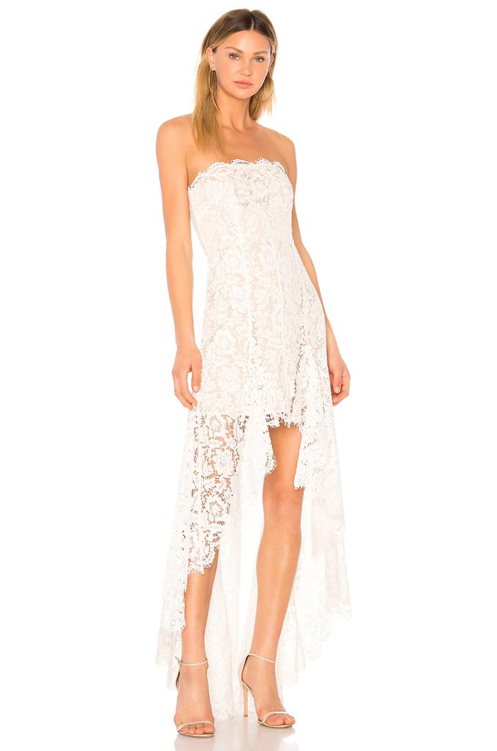 Star-crossed Scallop Gown