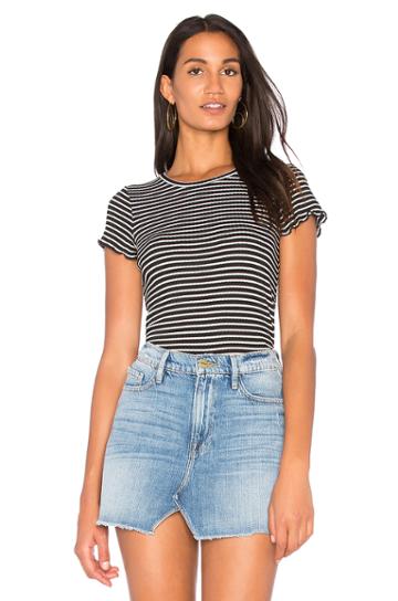 Lainey Striped Rib Tee