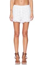 Ruffle Hem Shorts
