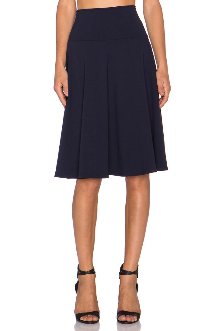 High Waist Flared Skirt
