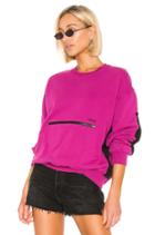 Simone Pocket Fleece Crew Sweater