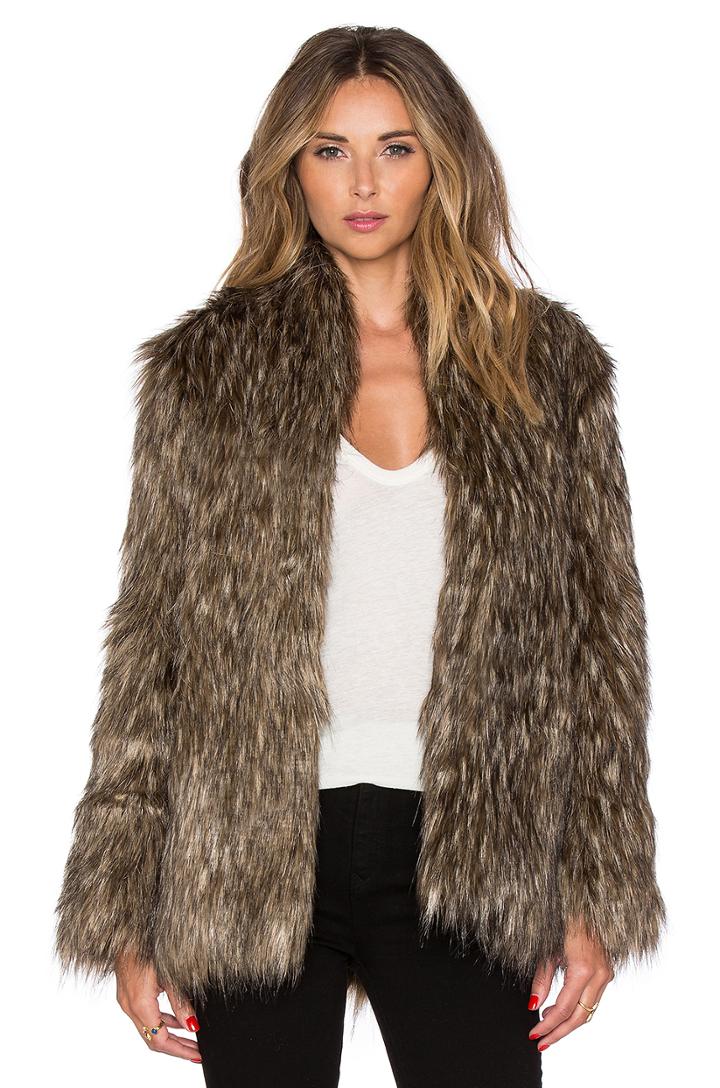 Selena Fur Coat