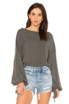 Scrunch Sleeve Crop Hoodie