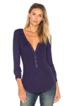 V Neck Henley