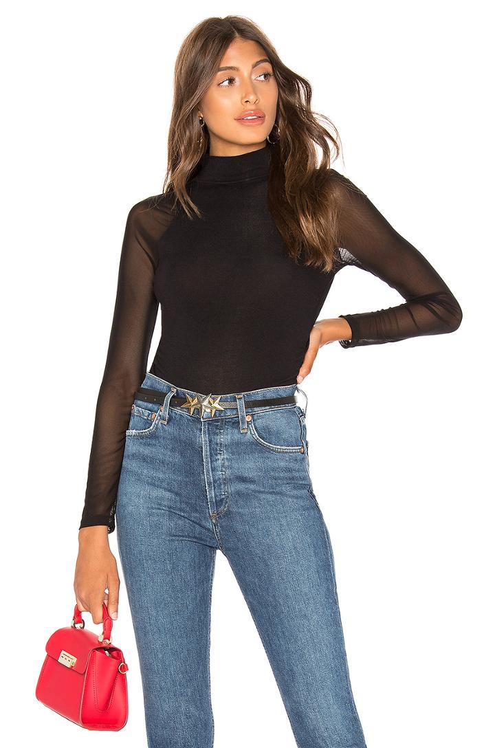 Joelle Mesh Top