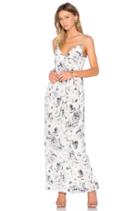 Long Silk Folded Dress