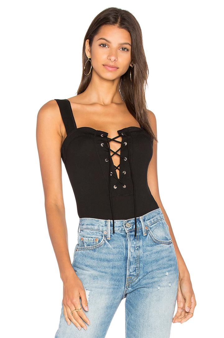 Cara Lace Up Bodysuit