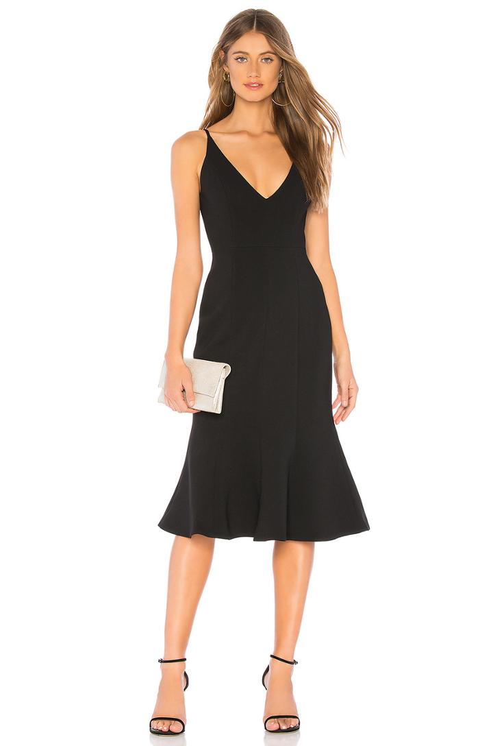 Camille Bonded Fit Flare Dress