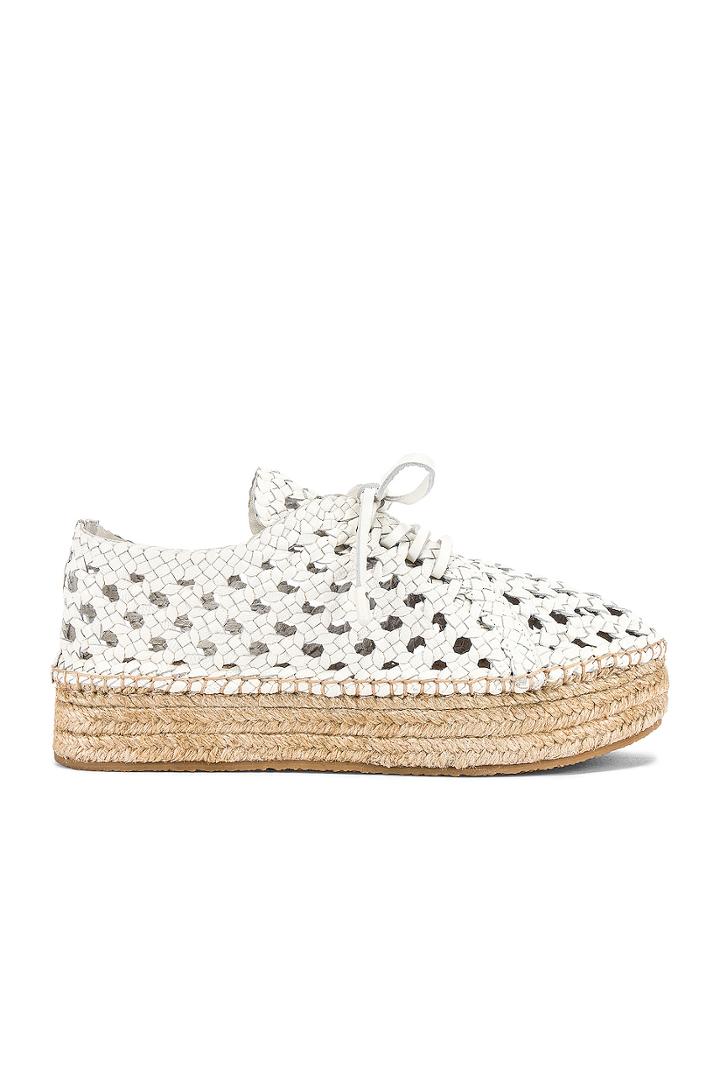 Woven Espadrille Flatform