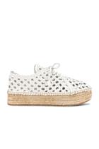 Woven Espadrille Flatform