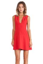 Open Front Dress