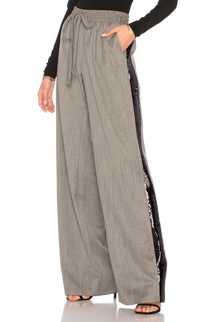 Gabardine Sequin Trackpant