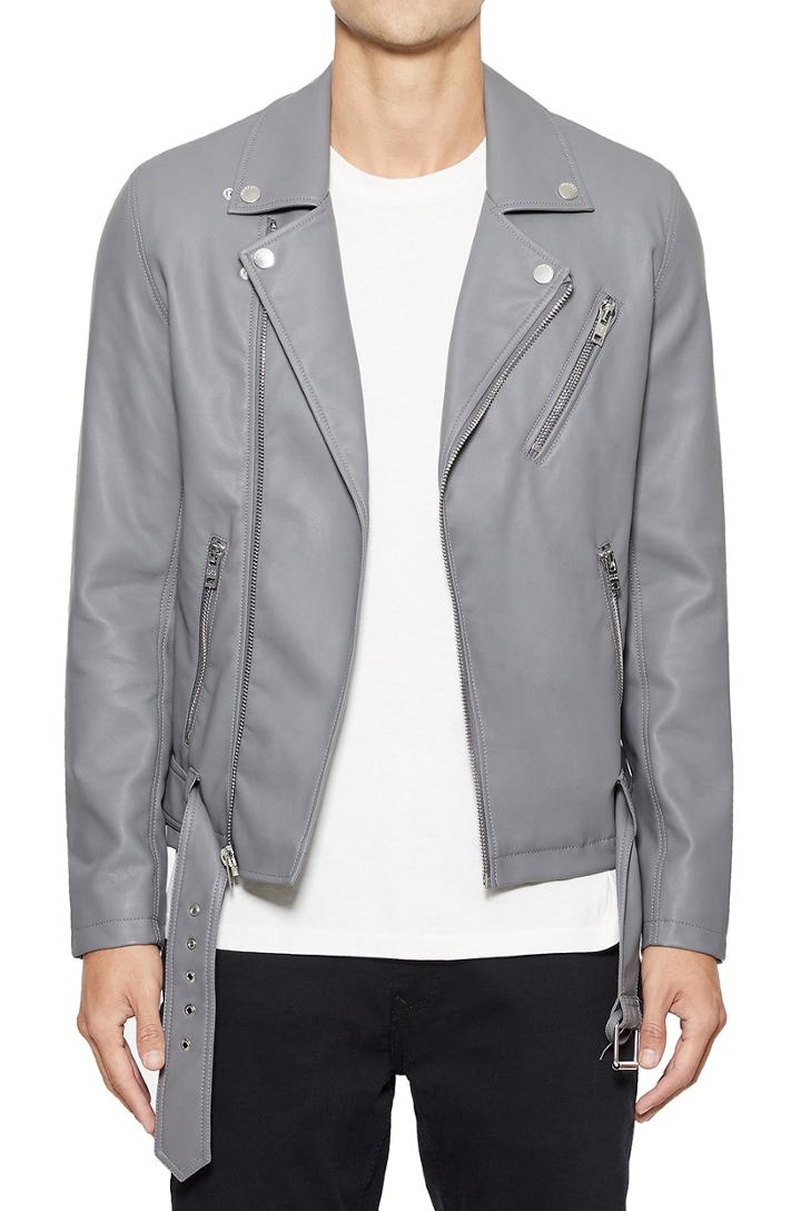 Grainger Faux Leather Jacket