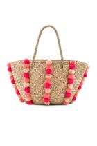 Carried Away Pom Pom Beach Basket