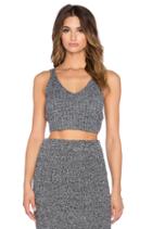 Knit Deep V Tank