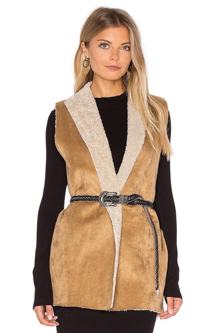 Royce Vest With Faux Fur Lining