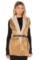 Royce Vest With Faux Fur Lining