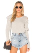Ruffle Scoopy Tee