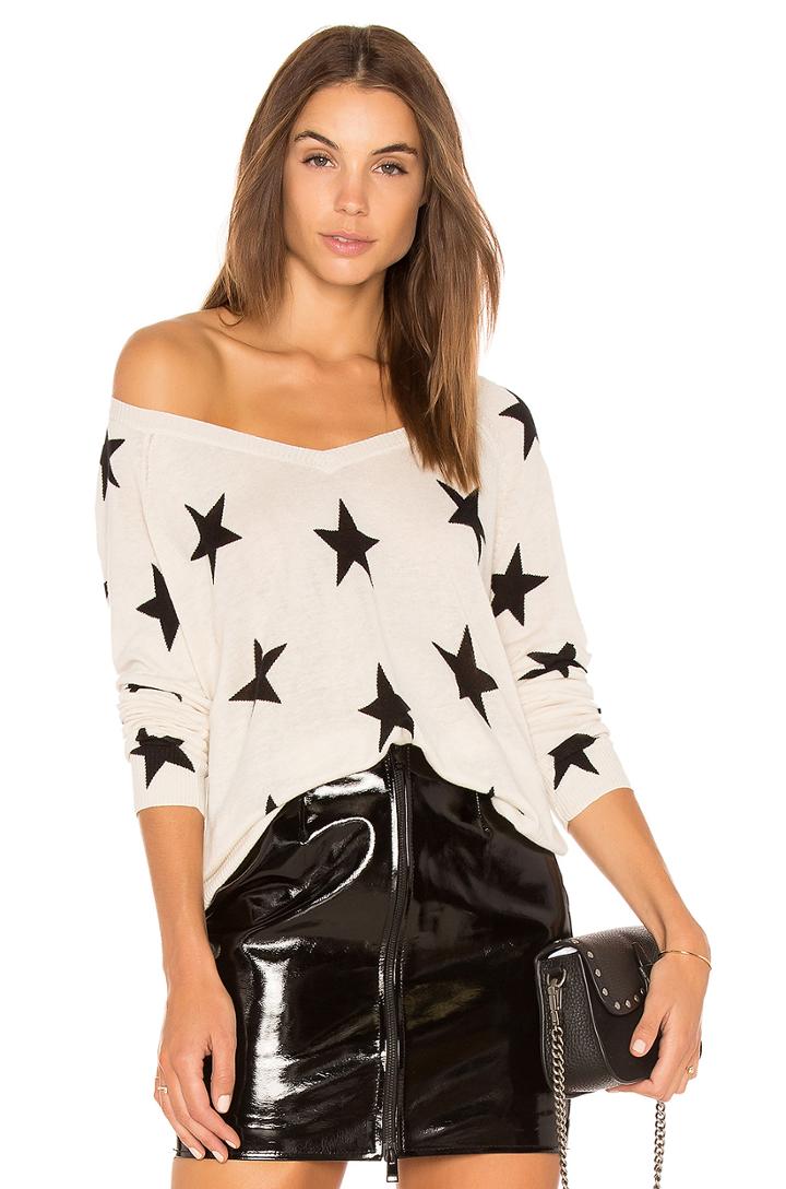 Red Rock Linen Star Sweater