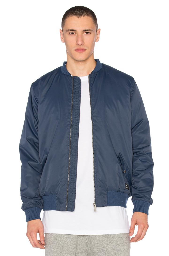 Satin Bomber Jacket